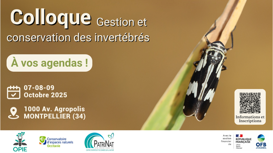 Colloque Gestion et conservation des invertébrés